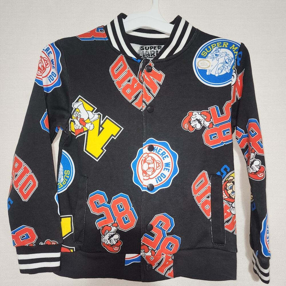 Super Mario size small kids jacket